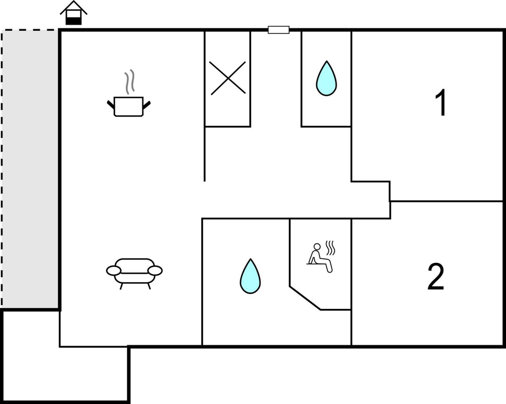Beautiful Home In Dagebuell With Wifi المظهر الخارجي الصورة